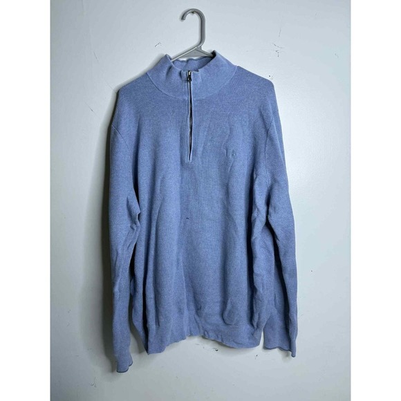 Polo Ralph Lauren Half Zip Pullover Sweater Pima Cotton size 2x - Picture 1 of 6
